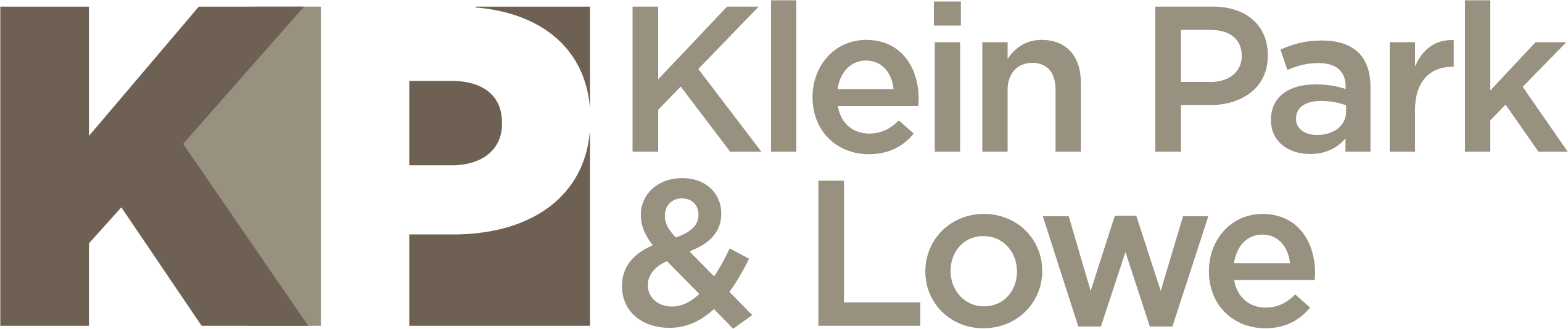 Klein Park & Lowe Logo